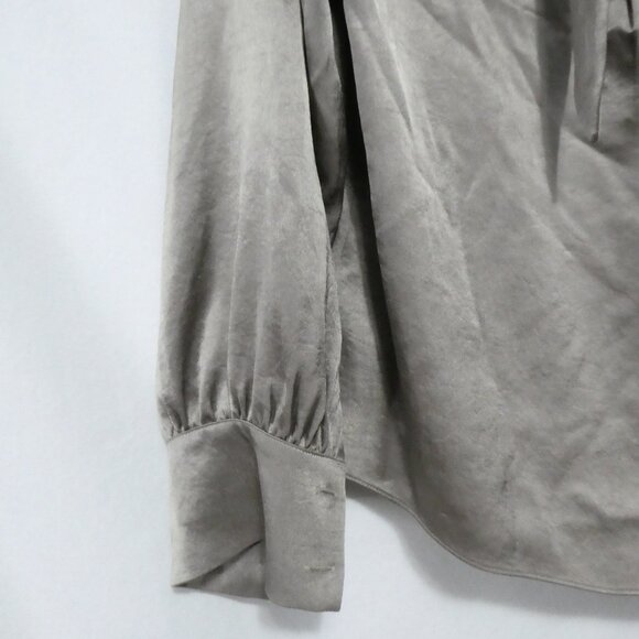 WILFRED | small | Elegant Tie-Neck Blouse | Buttoned Cuffs and Shoulder - Picture 6 of 14